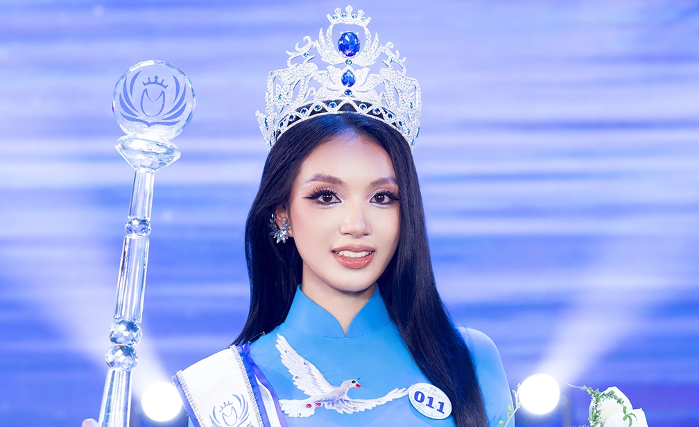 Nguyen Phuong Thanh crowned Miss Vietnam Peace Student 2025